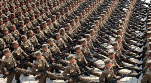 North Korea army